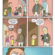 Rick and Morty both expressing their distaste for Leonard’s sudden arrival at their home.